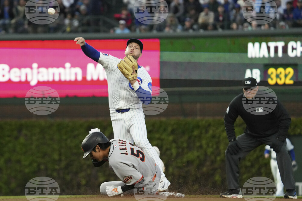 Giants Cubs Baseball