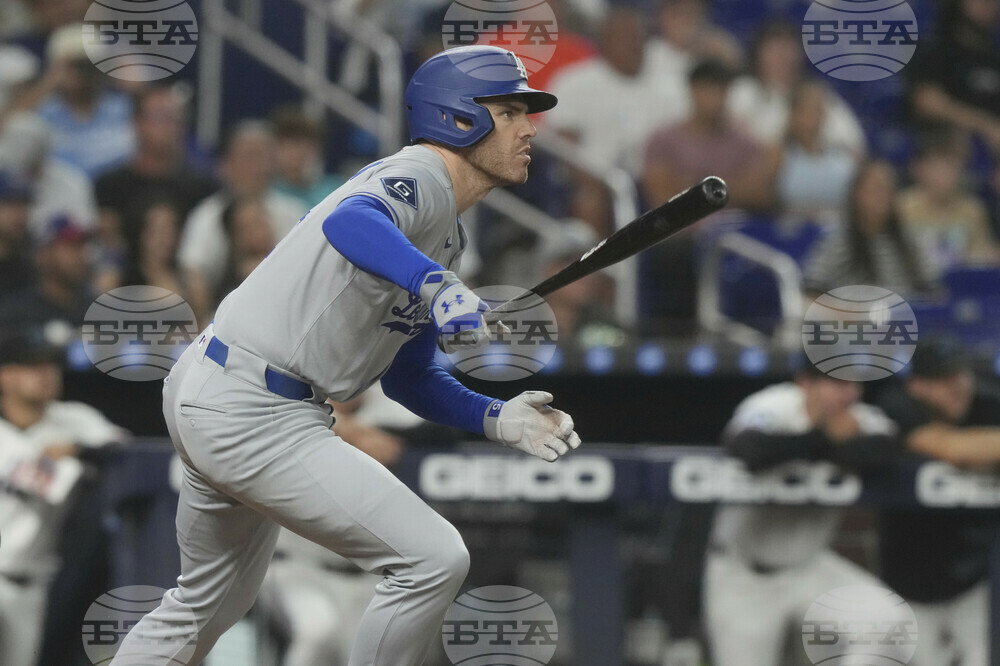 Dodgers Marlins Baseball