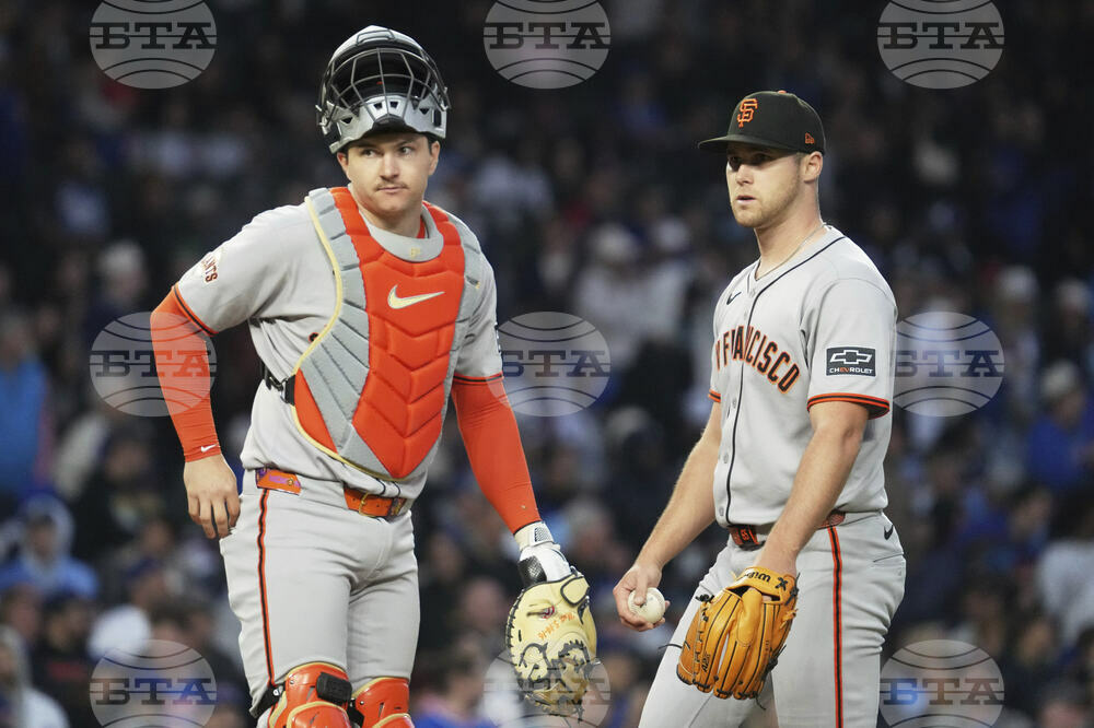 Giants Cubs Baseball