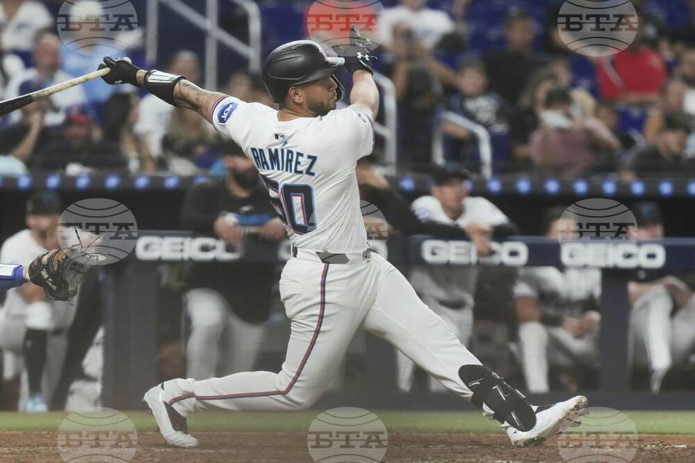 Dodgers Marlins Baseball