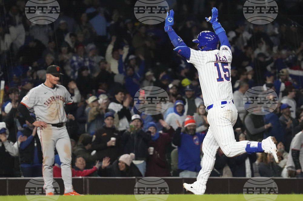 Giants Cubs Baseball