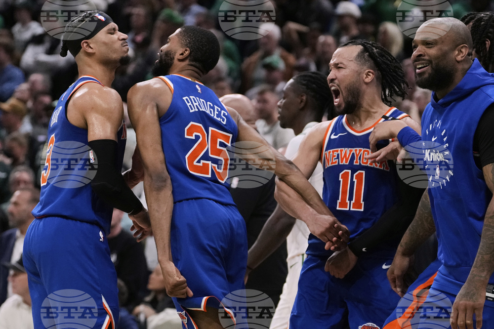 Knicks Celtics Basketball