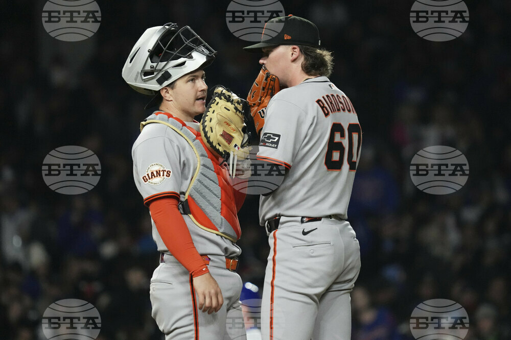 Giants Cubs Baseball