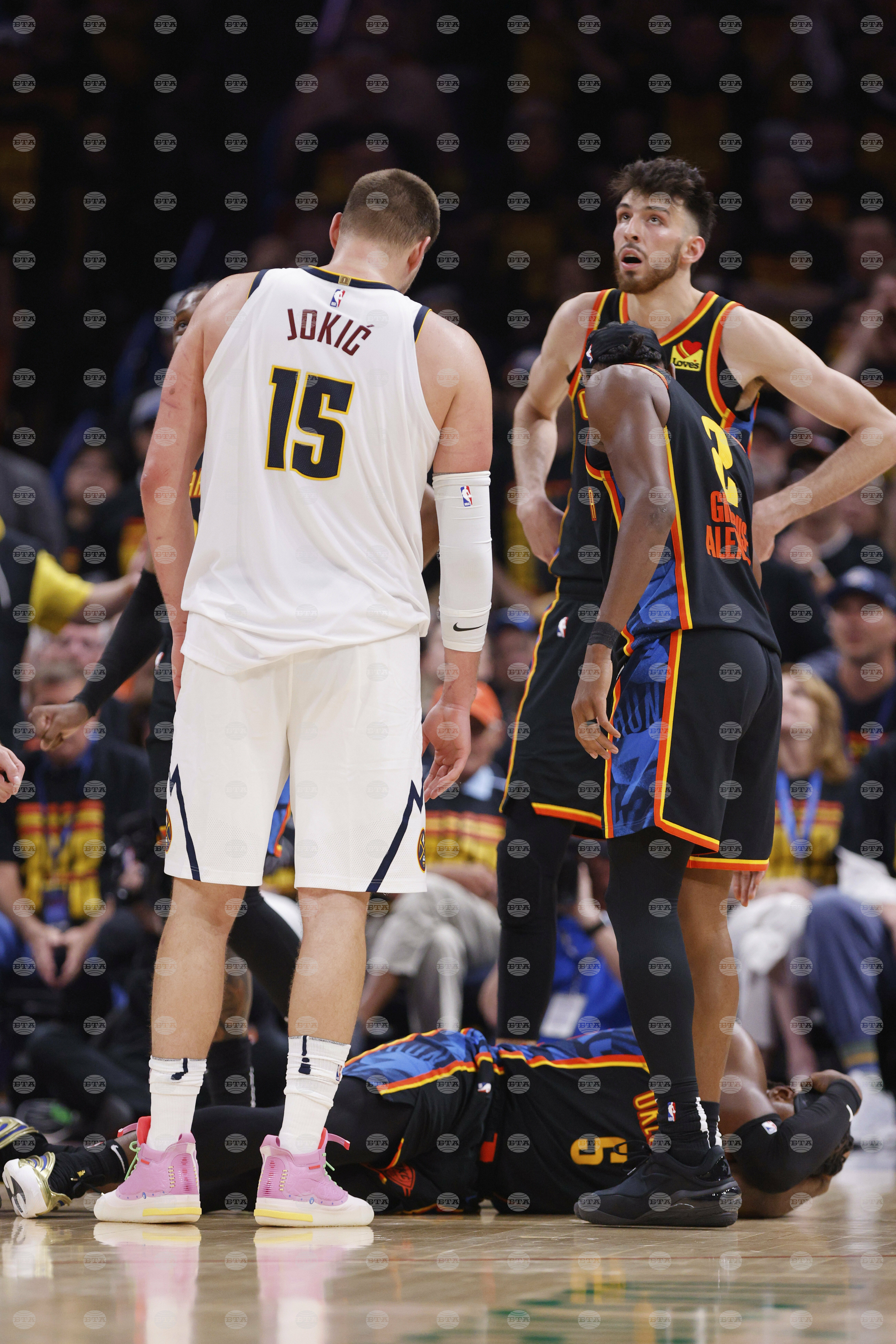 Nuggets Thunder Basketball