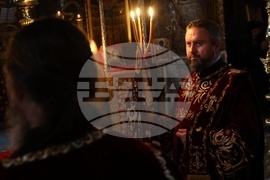 Гърция - Света гора - Зографски манастир - светата литургия