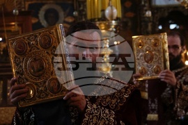 Гърция - Света гора - Зографски манастир - светата литургия