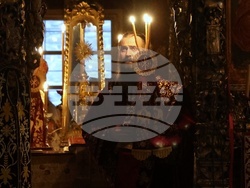 Гърция - Света гора - Зографски манастир - светата литургия