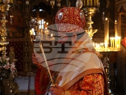 Гърция - Света гора - Зографски манастир - светата литургия