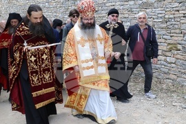 Гърция - Света гора - Зографски манастир - литийно шествие