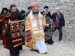 Гърция - Света гора - Зографски манастир - литийно шествие