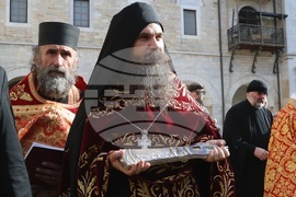 Гърция - Света гора - Зографски манастир - литийно шествие