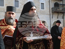 Гърция - Света гора - Зографски манастир - литийно шествие