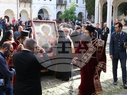 Гърция - Света гора - Зографски манастир - литийно шествие