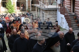 Гърция - Света гора - Зографски манастир - литийно шествие