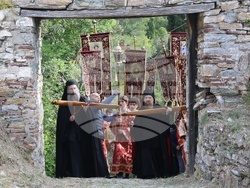 Гърция - Света гора - Зографски манастир - литийно шествие