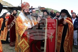 Гърция - Света гора - Зографски манастир - литийно шествие