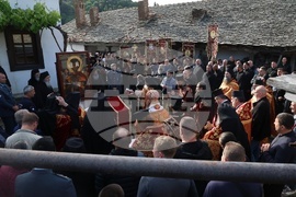 Гърция - Света гора - Зографски манастир - литийно шествие