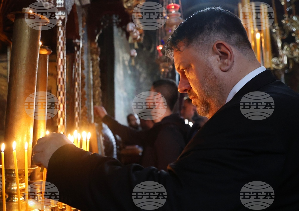 Гърция - Света гора - Зографски манастир - литийно шествие