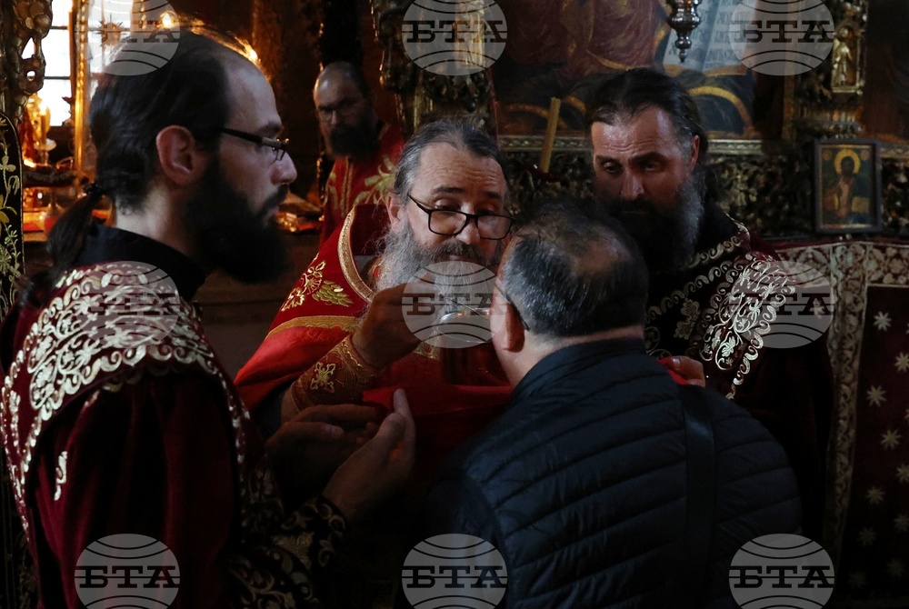 Гърция - Света гора - Зографски манастир - литийно шествие