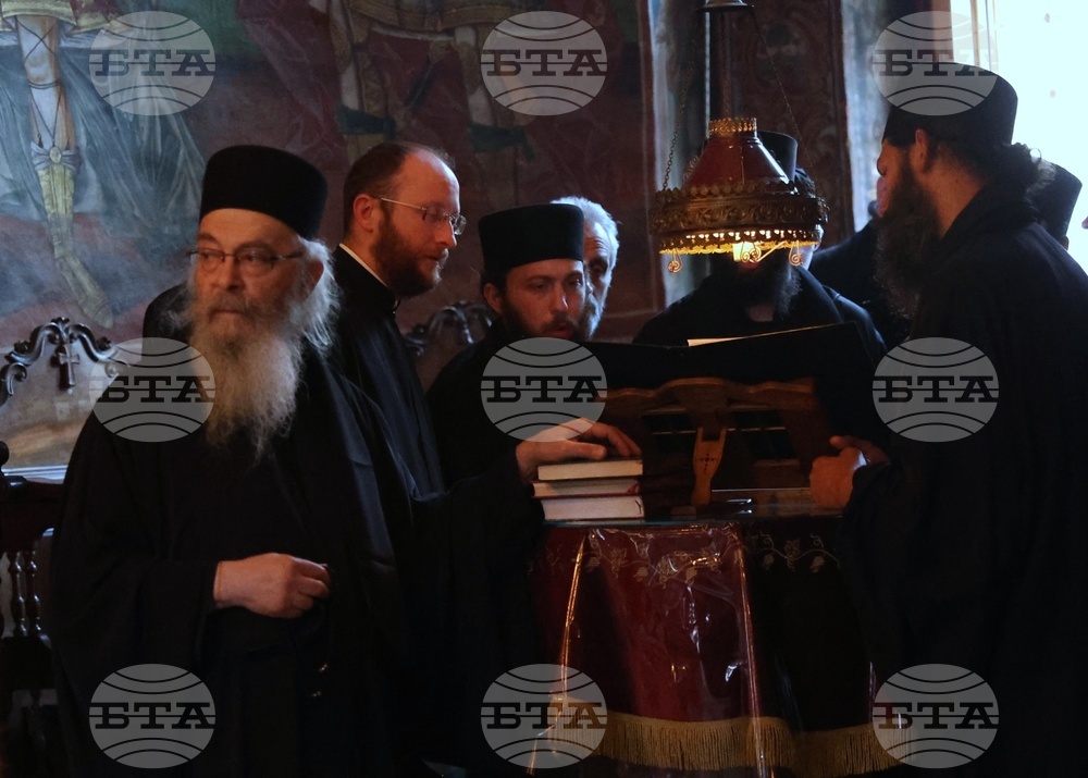 Гърция - Света гора - Зографски манастир - литийно шествие
