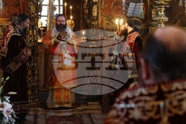 Гърция - Света гора - Зографски манастир - литийно шествие