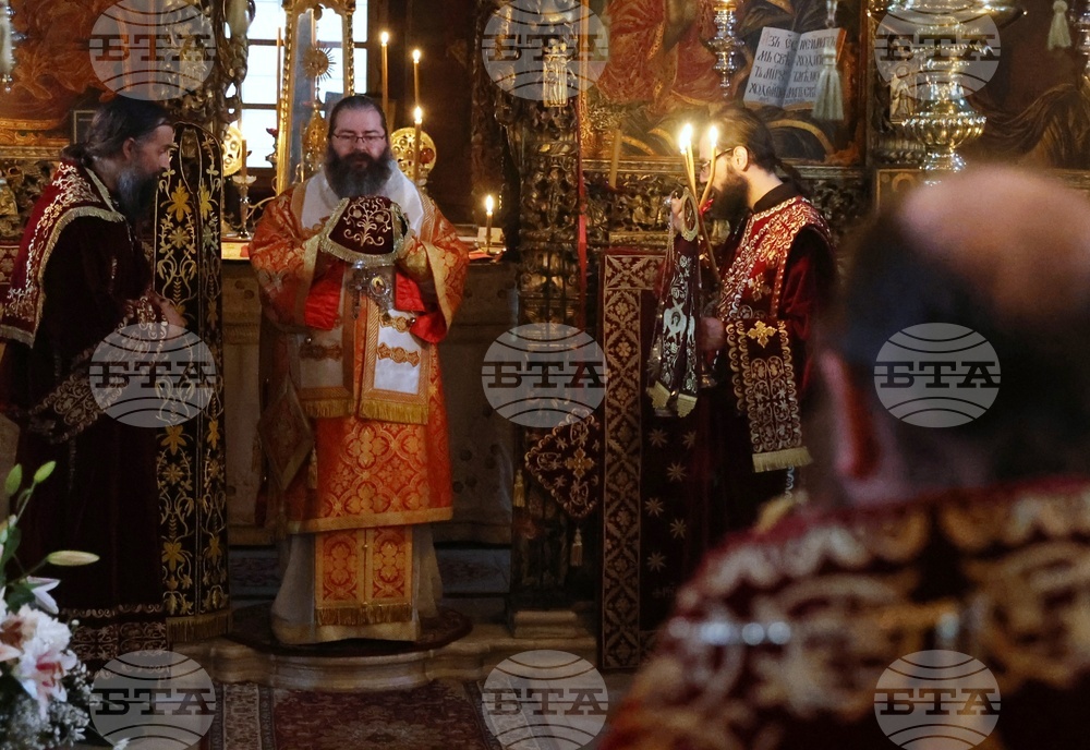 Гърция - Света гора - Зографски манастир - литийно шествие