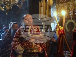 Гърция - Света гора - Зографски манастир - литийно шествие