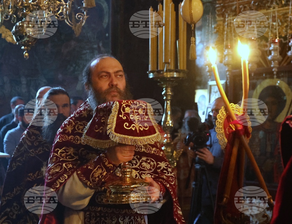 Гърция - Света гора - Зографски манастир - литийно шествие