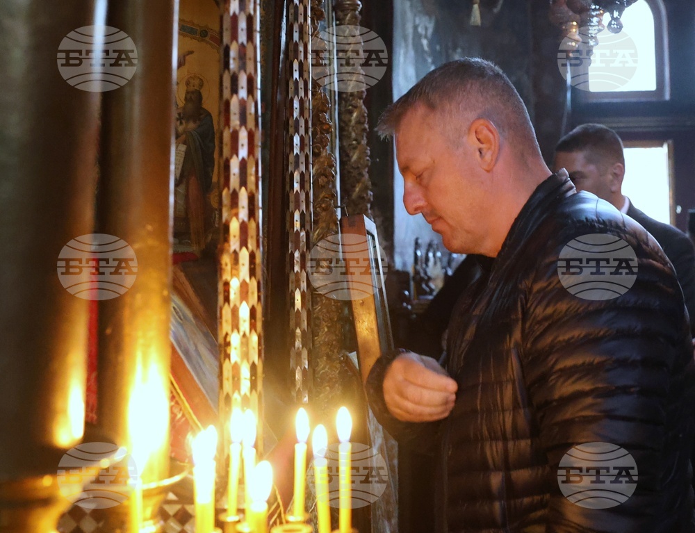 Гърция - Света гора - Зографски манастир - литийно шествие