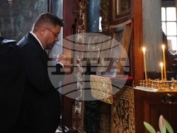 Гърция - Света гора - Зографски манастир - литийно шествие