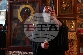 Гърция - Света гора - Зографски манастир - литийно шествие