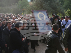 Гърция - Света гора - Зографски манастир - литийно шествие