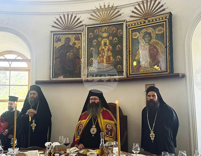 Гърция - Света гора - Зографски манастир - архимандрит Гавриил