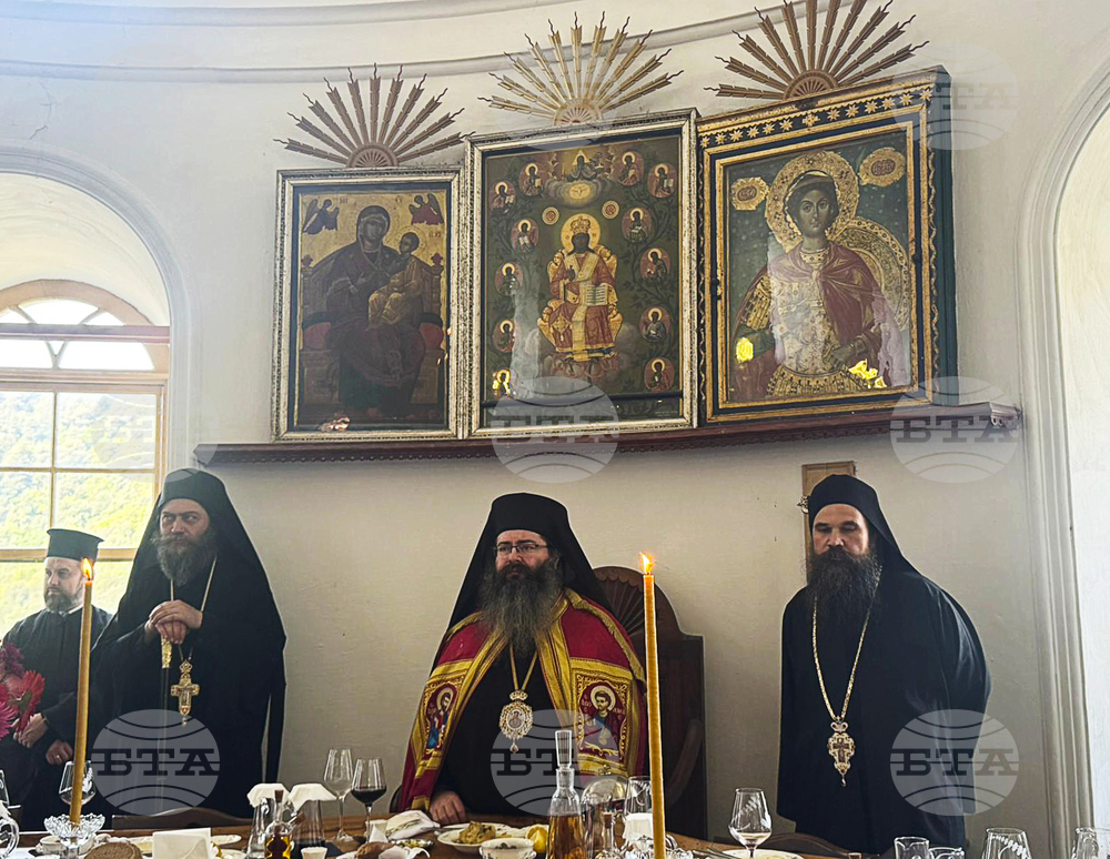 Гърция - Света гора - Зографски манастир - архимандрит Гавриил