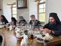 Гърция - Света гора - Зографски манастир - архимандрит Гавриил