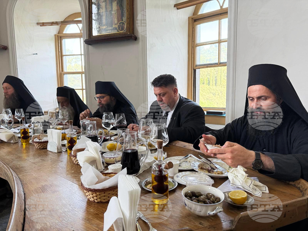 Гърция - Света гора - Зографски манастир - архимандрит Гавриил