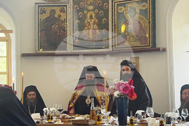 Гърция - Света гора - Зографски манастир - архимандрит Гавриил