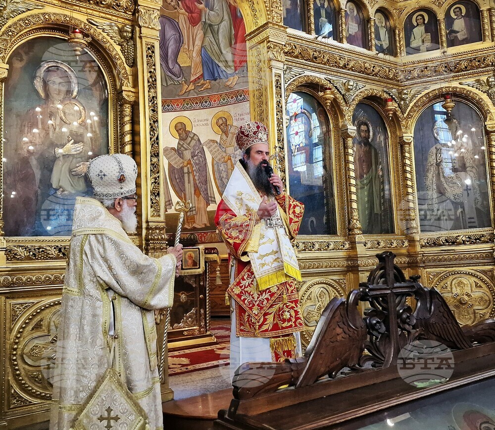 Българският патриарх и Софийски митрополит Даниил отслужи литургия в храма „Св. великомъченик Георги Победоносец"