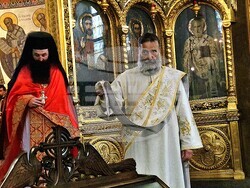 Българският патриарх и софийски митрополит Даниил отслужи литургия в храма „Св. великомъченик Георги Победоносец" в София, снимка – Даниел Димитров/БТА