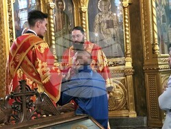 Българският патриарх и софийски митрополит Даниил отслужи литургия в храма „Св. великомъченик Георги Победоносец" в София, снимка – Даниел Димитров/БТА