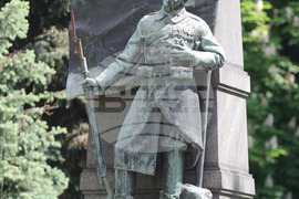 Русе - паметник на загиналите в Сръбско-българската война