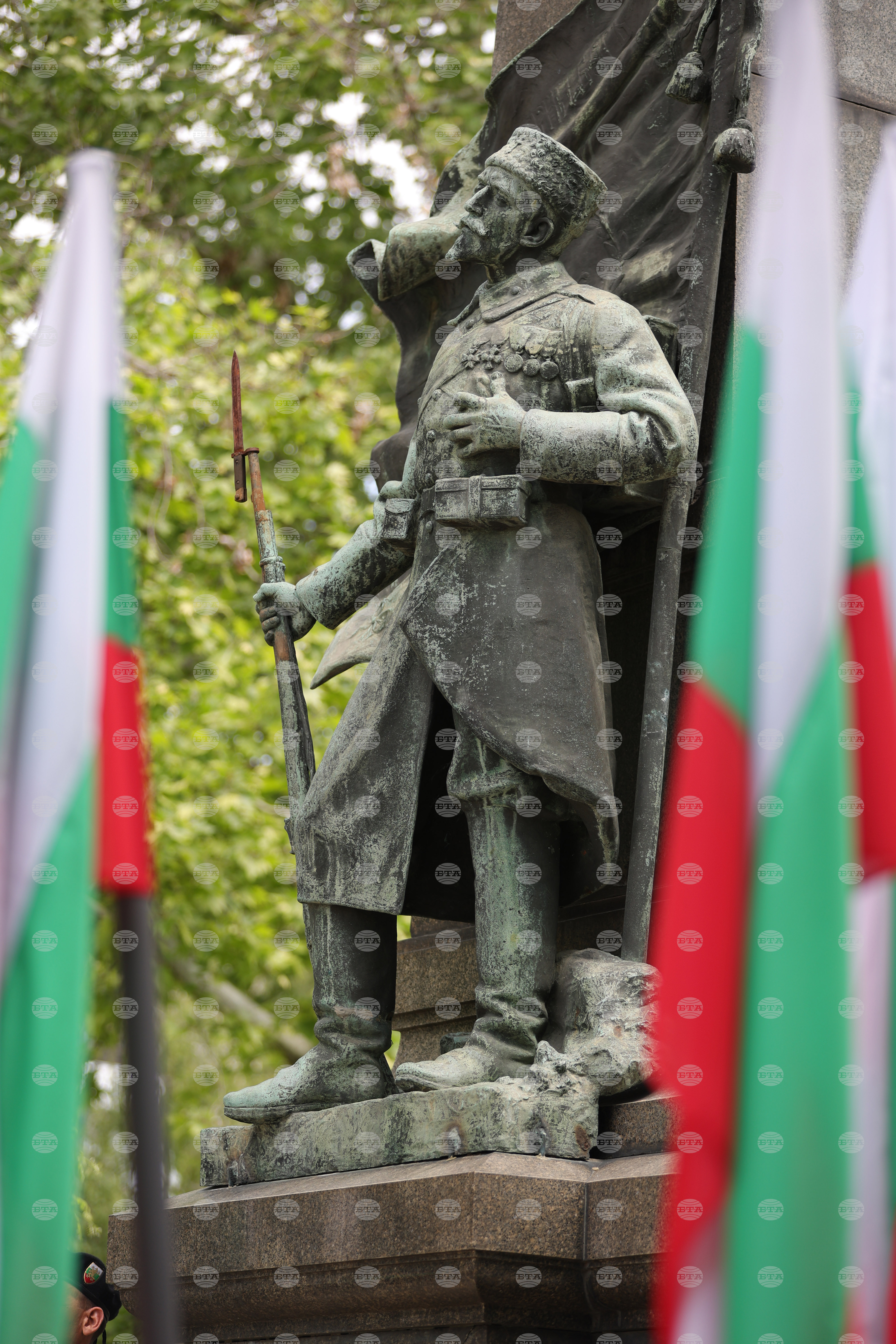 Русе - паметник на загиналите в Сръбско-българската война