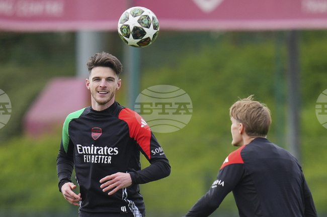 "Дойдохме с идеята, че имаме 90 минути и се настройваме да спечелим", гарантира Деклан Райс от Арсенал