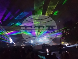 Русе - лазерно шоу