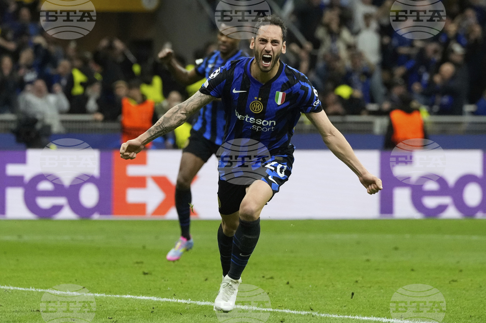 APTOPIX Italy Soccer Champions League