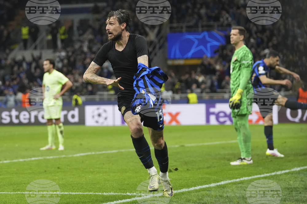 APTOPIX Italy Soccer Champions League