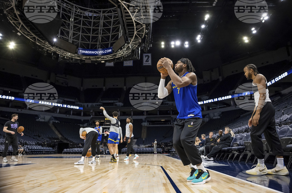 Warriors Timberwolves Basketball