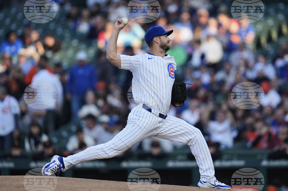 Giants Cubs Baseball