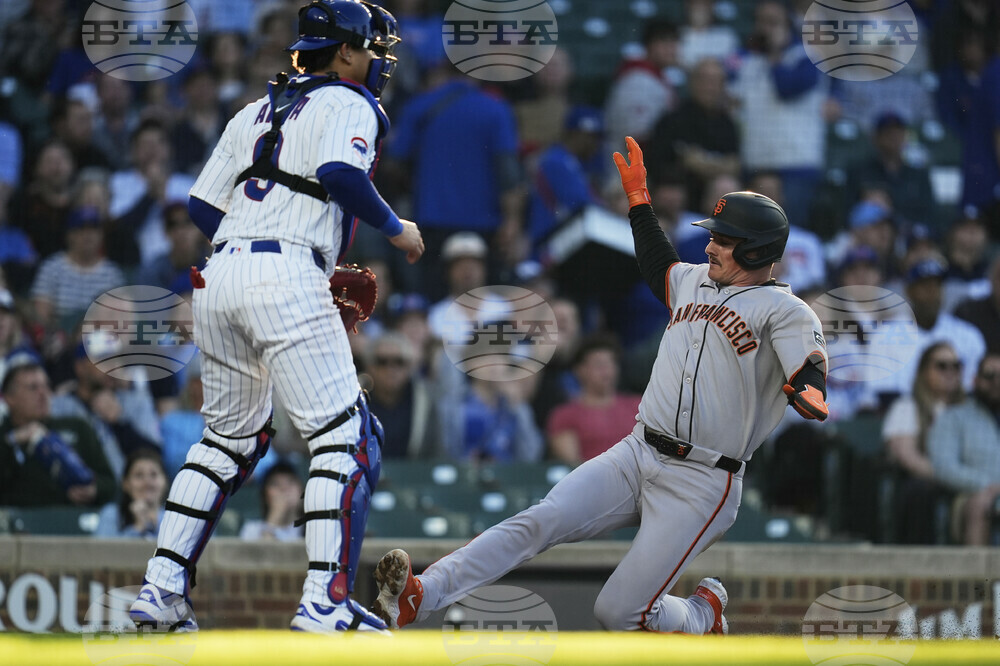 Giants Cubs Baseball