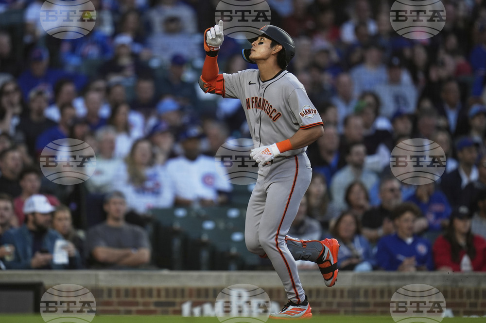 Giants Cubs Baseball
